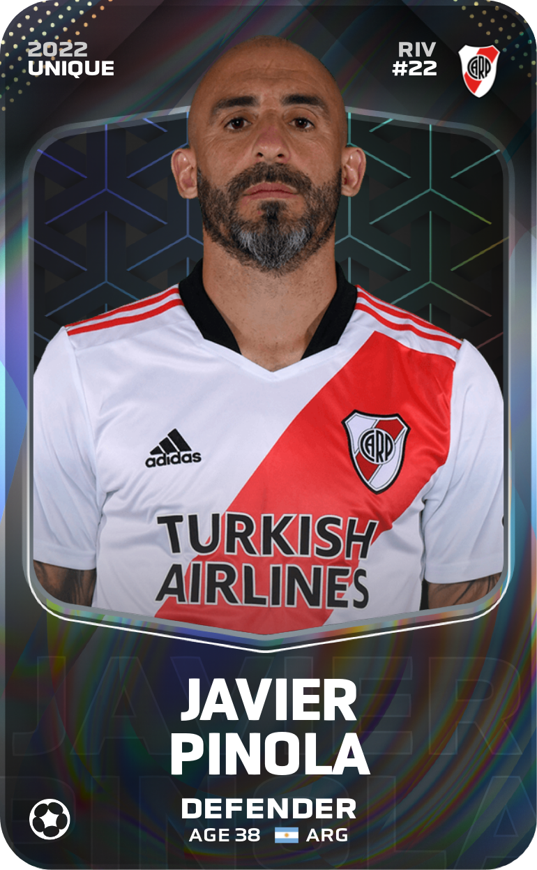 Sorare - Sorare Official - Javier Pinola 2022-23 • Unique - NFT # 48559195434781148573630562740232953743658961896549493011786985141459367351659