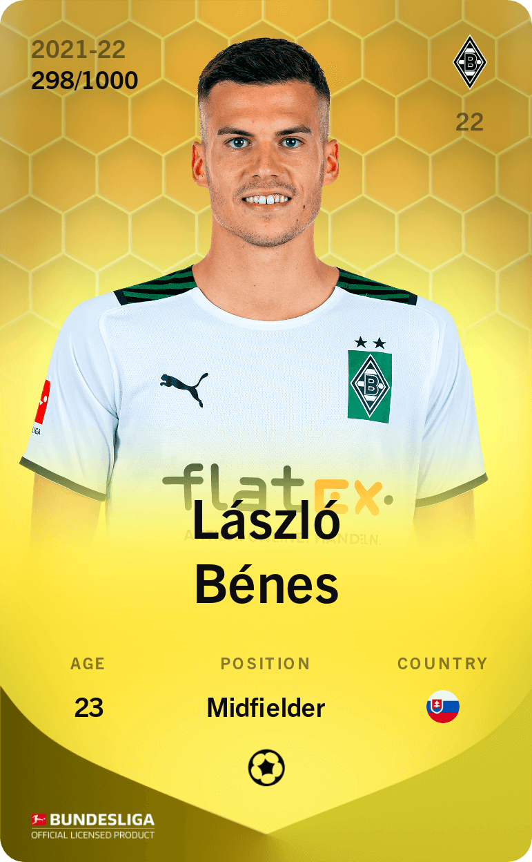 László Bénes 2021-22 • Limited 298/1000