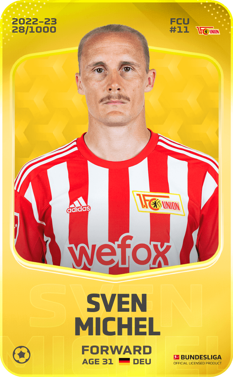 Sven Michel 2022-23 • Limited 28/1000