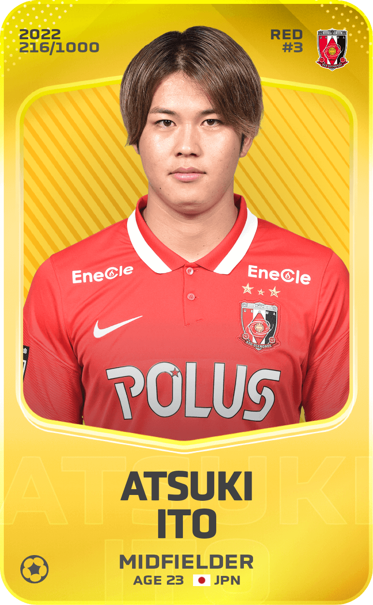 Atsuki Ito 2022-23 • Limited 216/1000