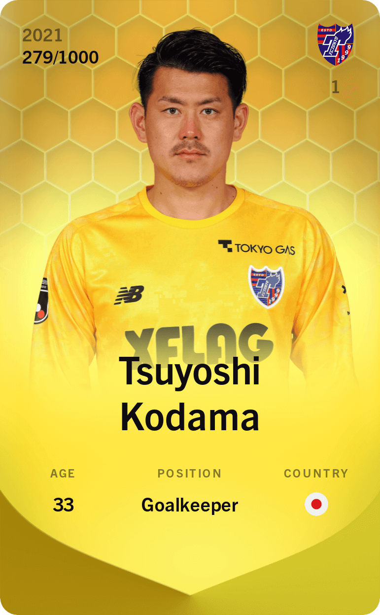 Tsuyoshi Kodama 2021-22 • Limited 279/1000
