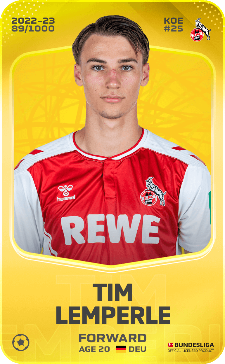 Tim Lemperle 2022-23 • Limited 89/1000
