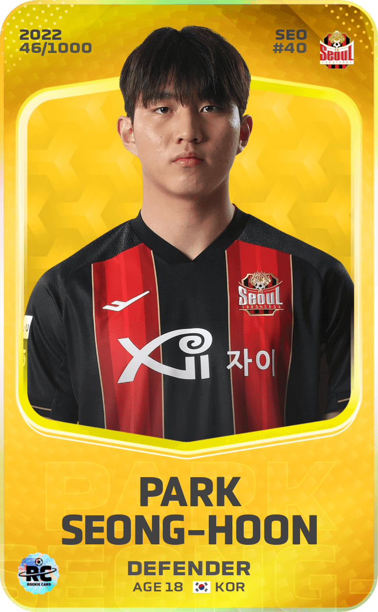 Park Seong-Hoon 2022-23 • Limited 46/1000
