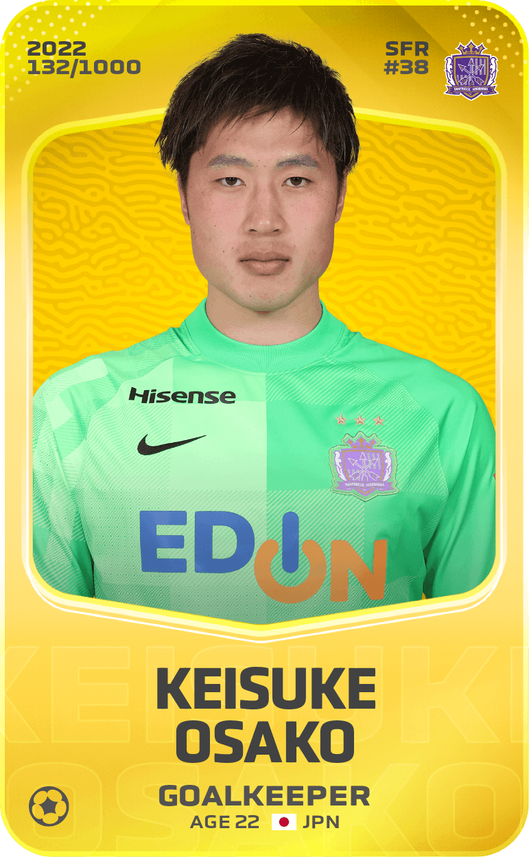 Keisuke Osako 2022-23 • Limited 132/1000