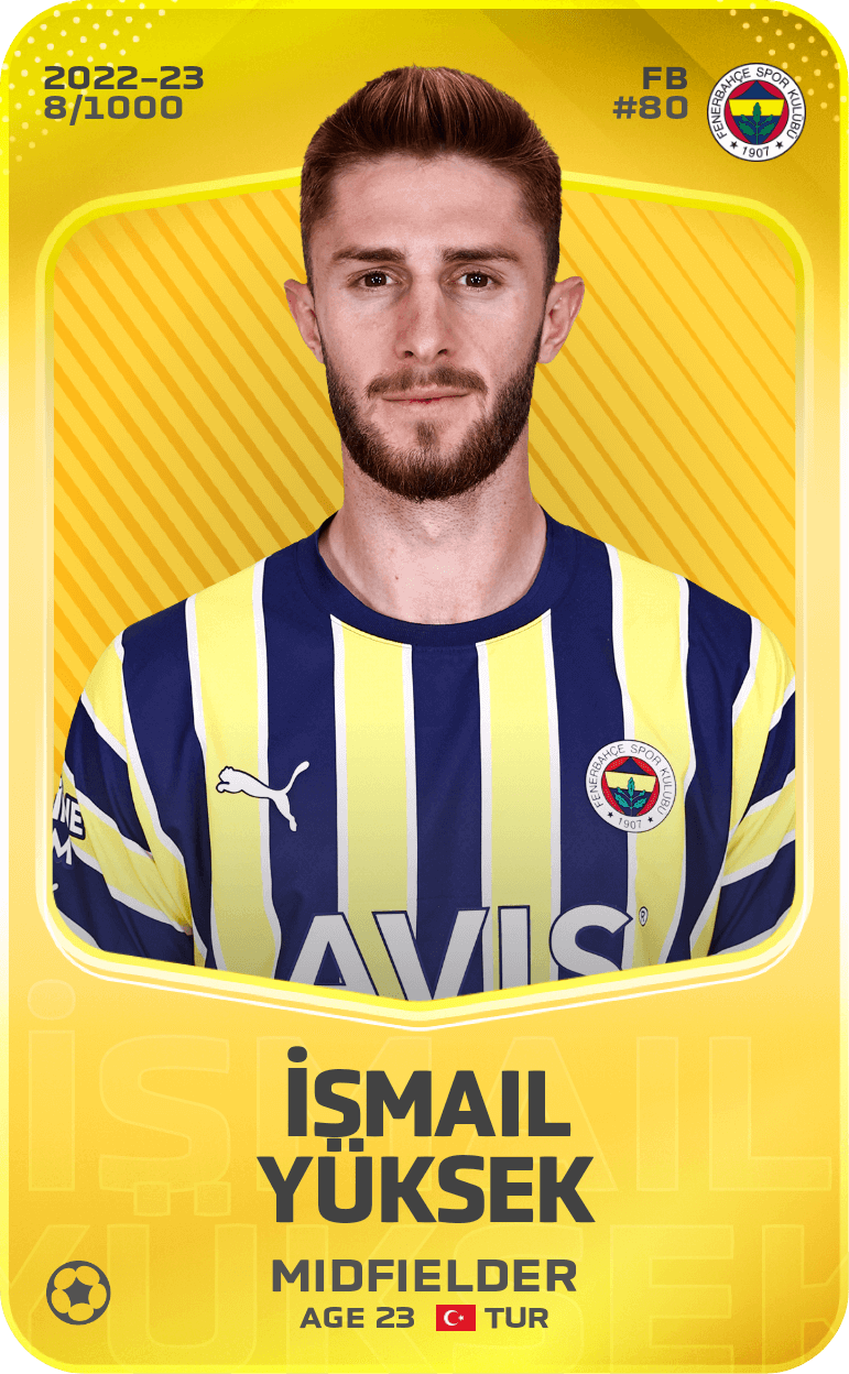 İsmail Yüksek 2022-23 • Limited 8/1000