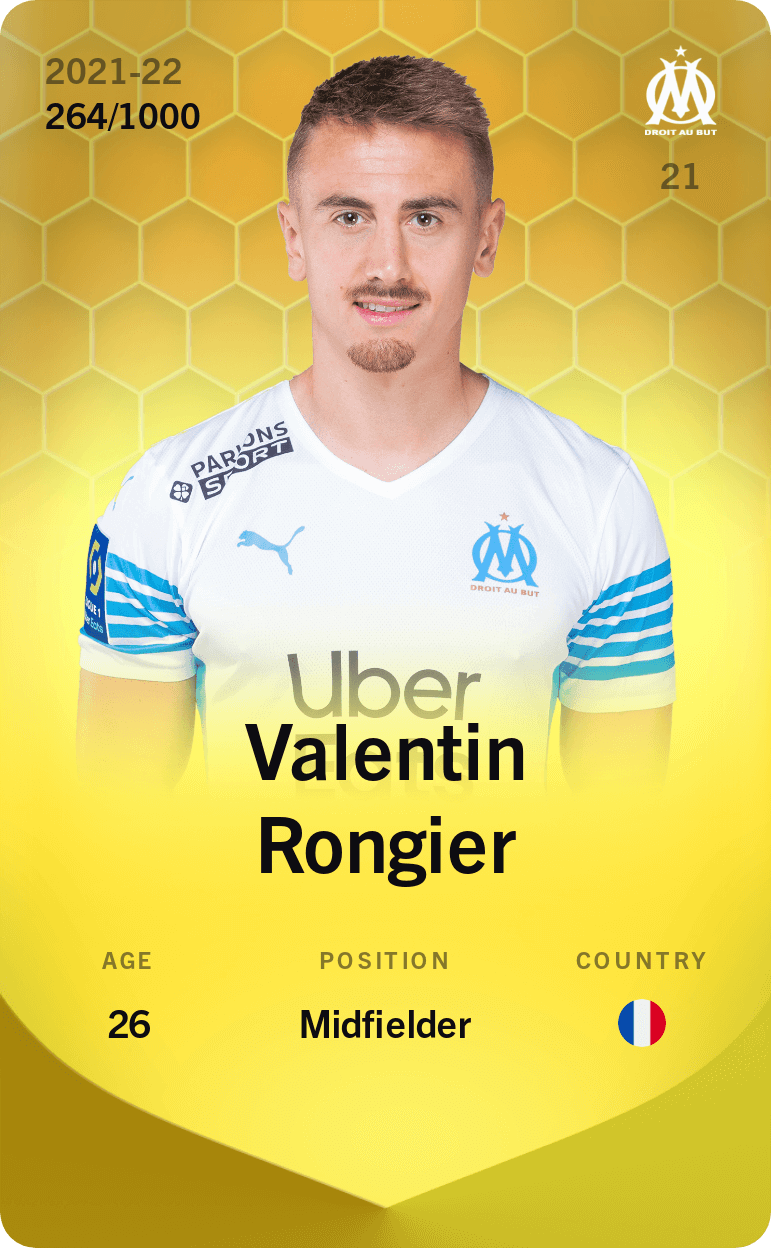 Valentin Rongier 2021-22 • Limited 264/1000