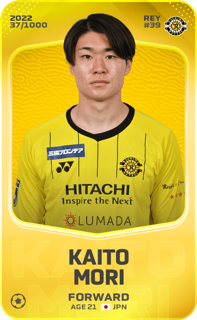 Kaito Mori 2022-23 • Limited 37/1000
