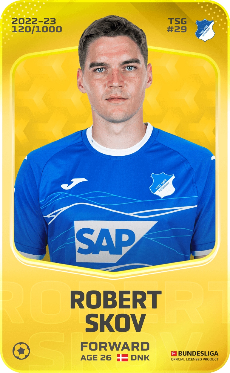 Robert Skov 2022-23 • Limited 120/1000