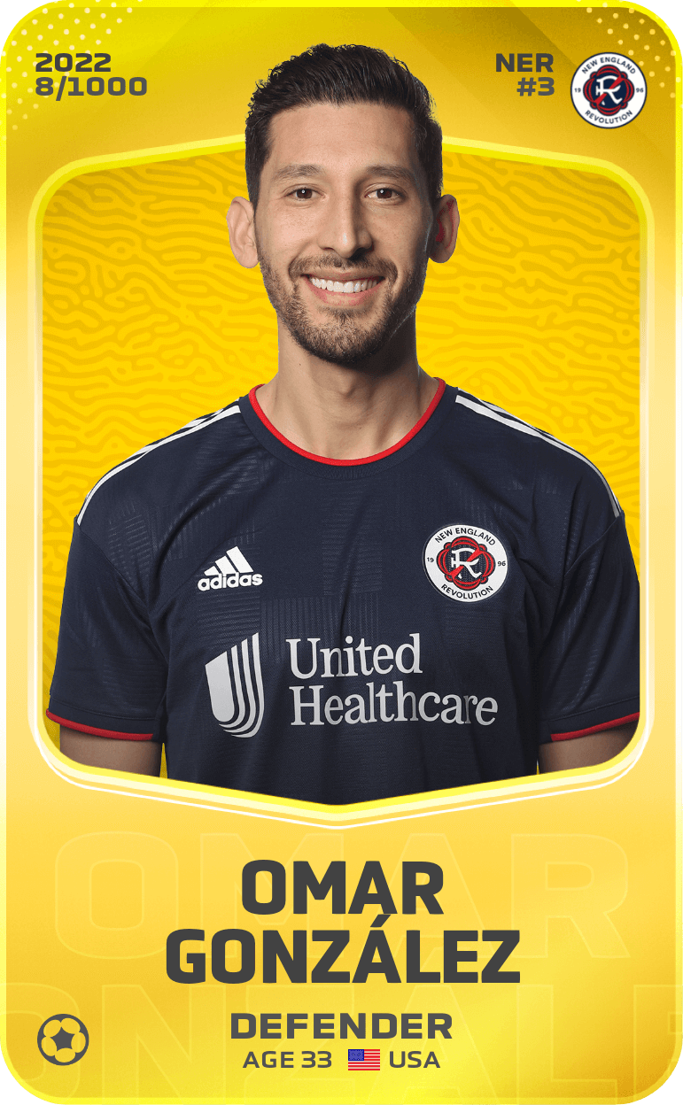 Omar González 2022-23 • Limited 8/1000