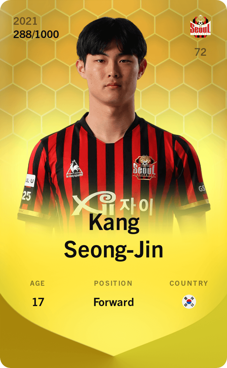 Kang Seong-Jin 2021-22 • Limited 288/1000
