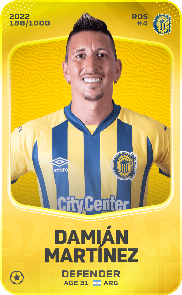 Sorare - Sorare Official - Damián Martínez 2022-23 • Limited 188/1000 - NFT # 85254947507433935890195632370908922501540099157805772721157792043391872143071