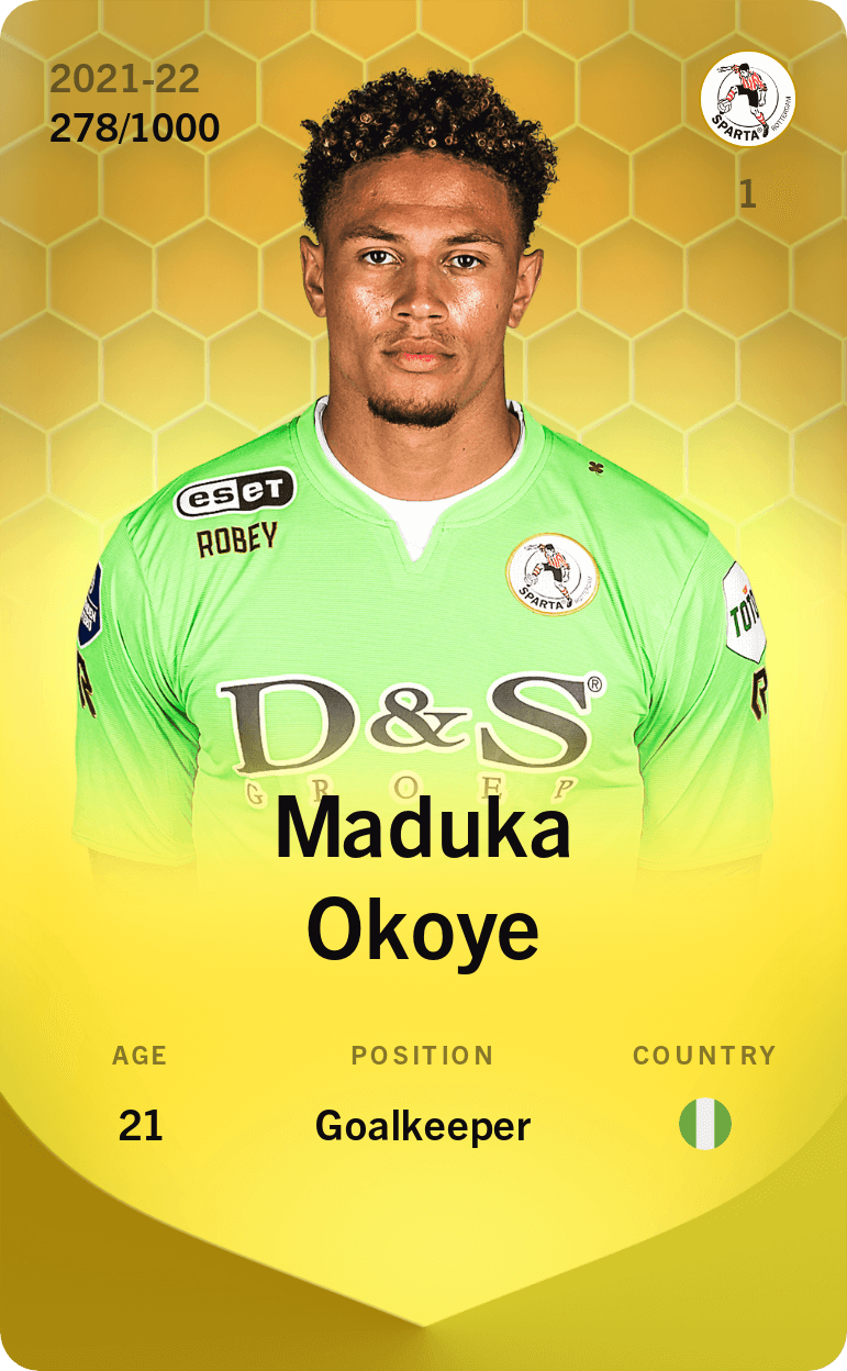 Maduka Okoye 2021-22 • Limited 278/1000