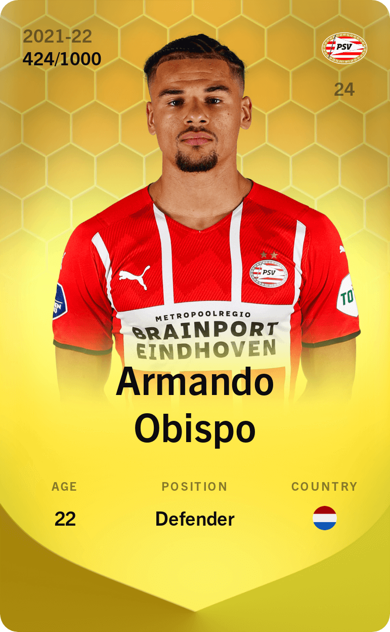 Armando Obispo 2021-22 • Limited 424/1000