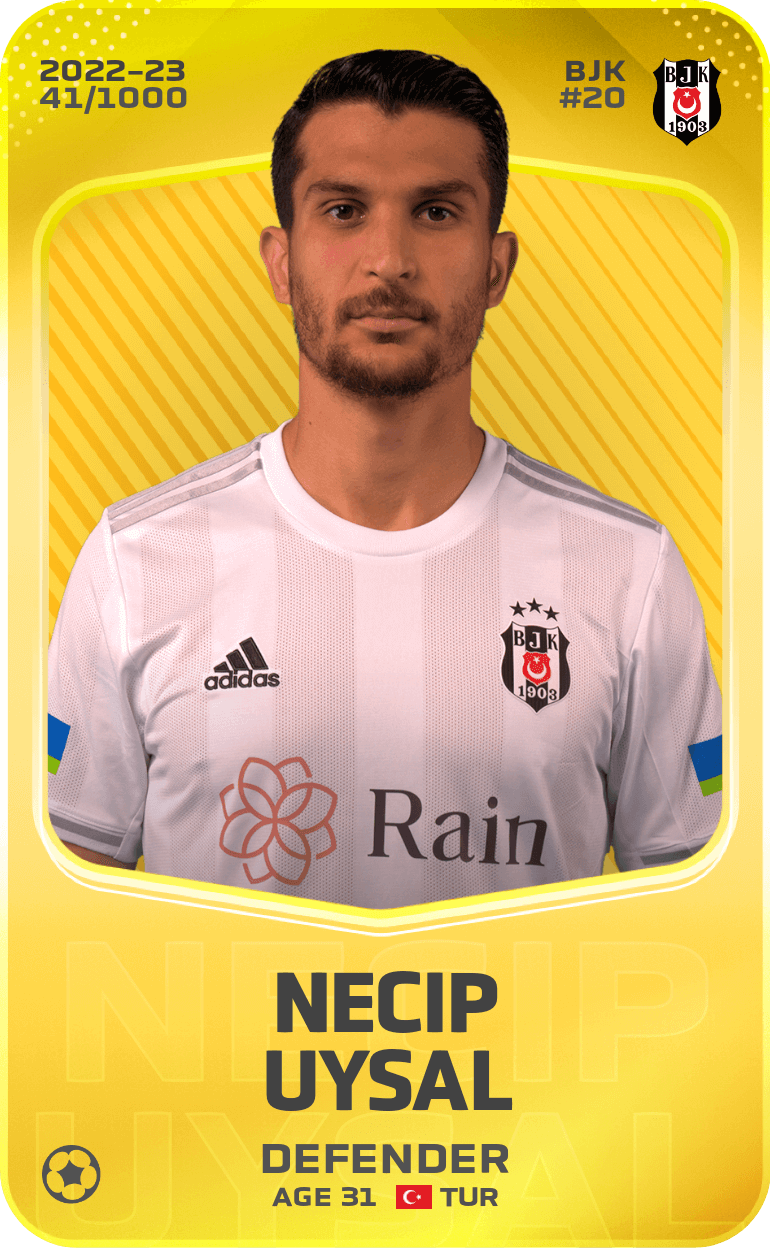 Necip Uysal 2022-23 • Limited 41/1000
