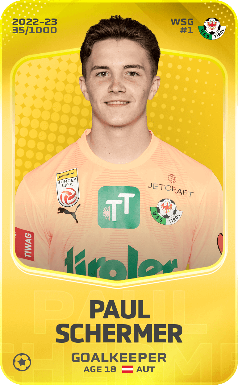 Paul Schermer 2022-23 • Limited 35/1000