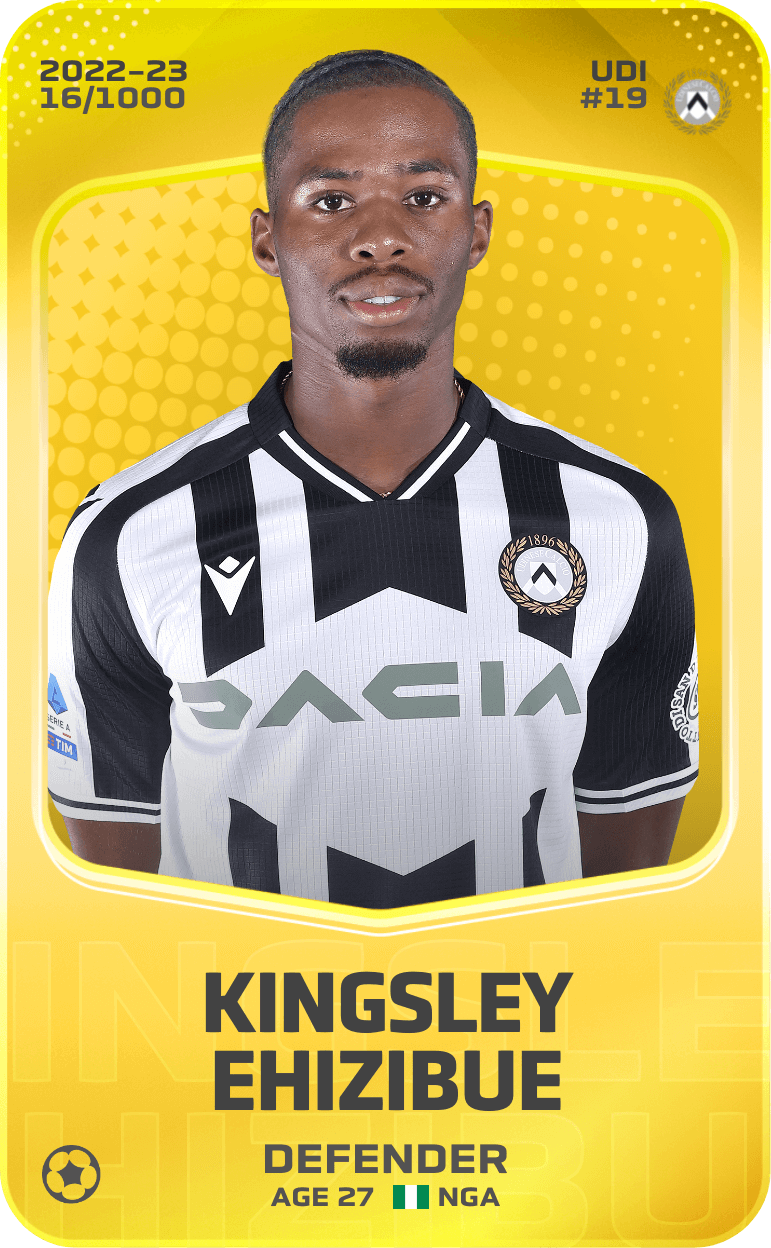 Kingsley Ehizibue 2022-23 • Limited 16/1000