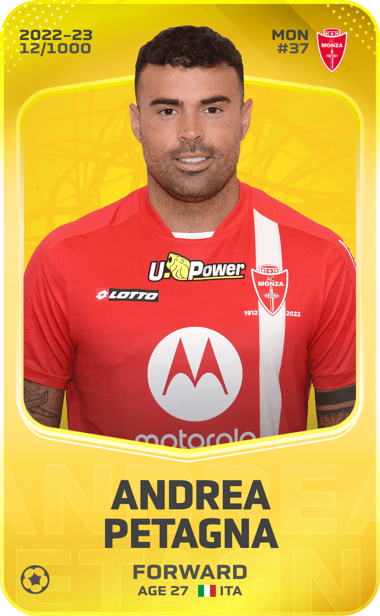 Andrea Petagna 2022-23 • Limited 12/1000