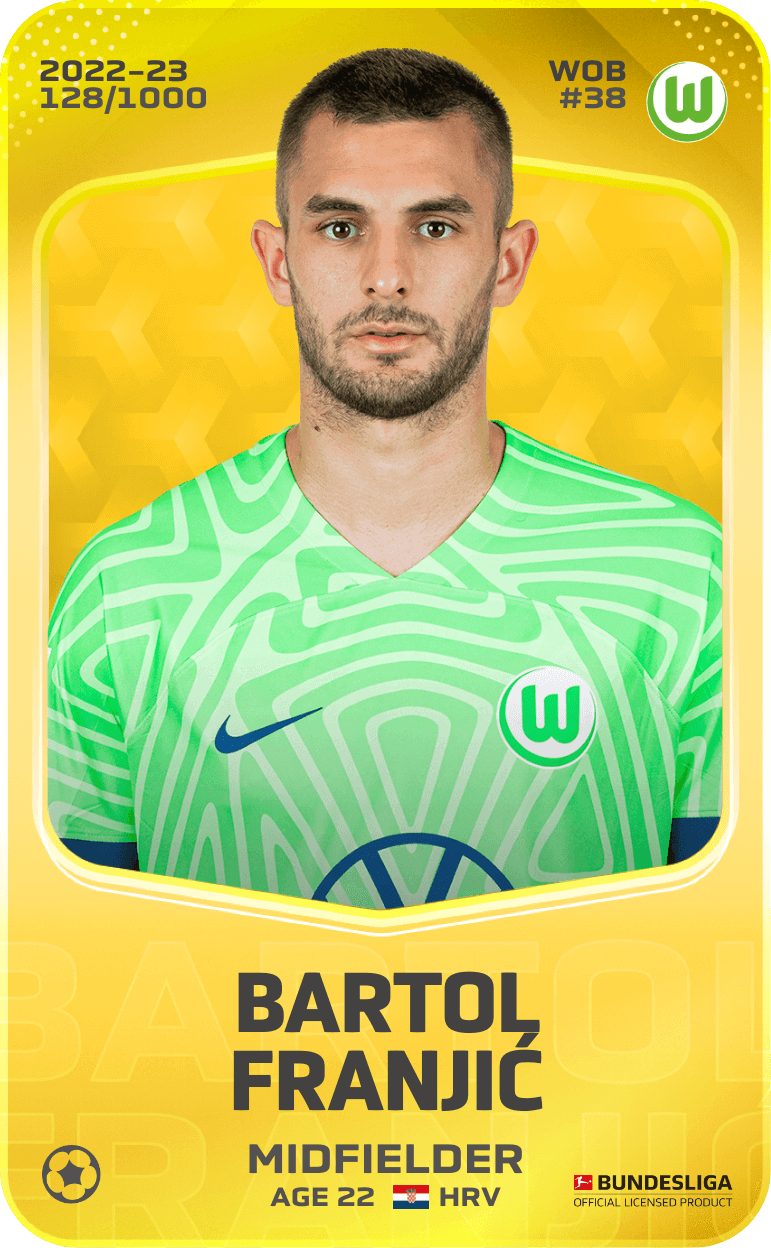 Bartol Franjić 2022-23 • Limited 128/1000