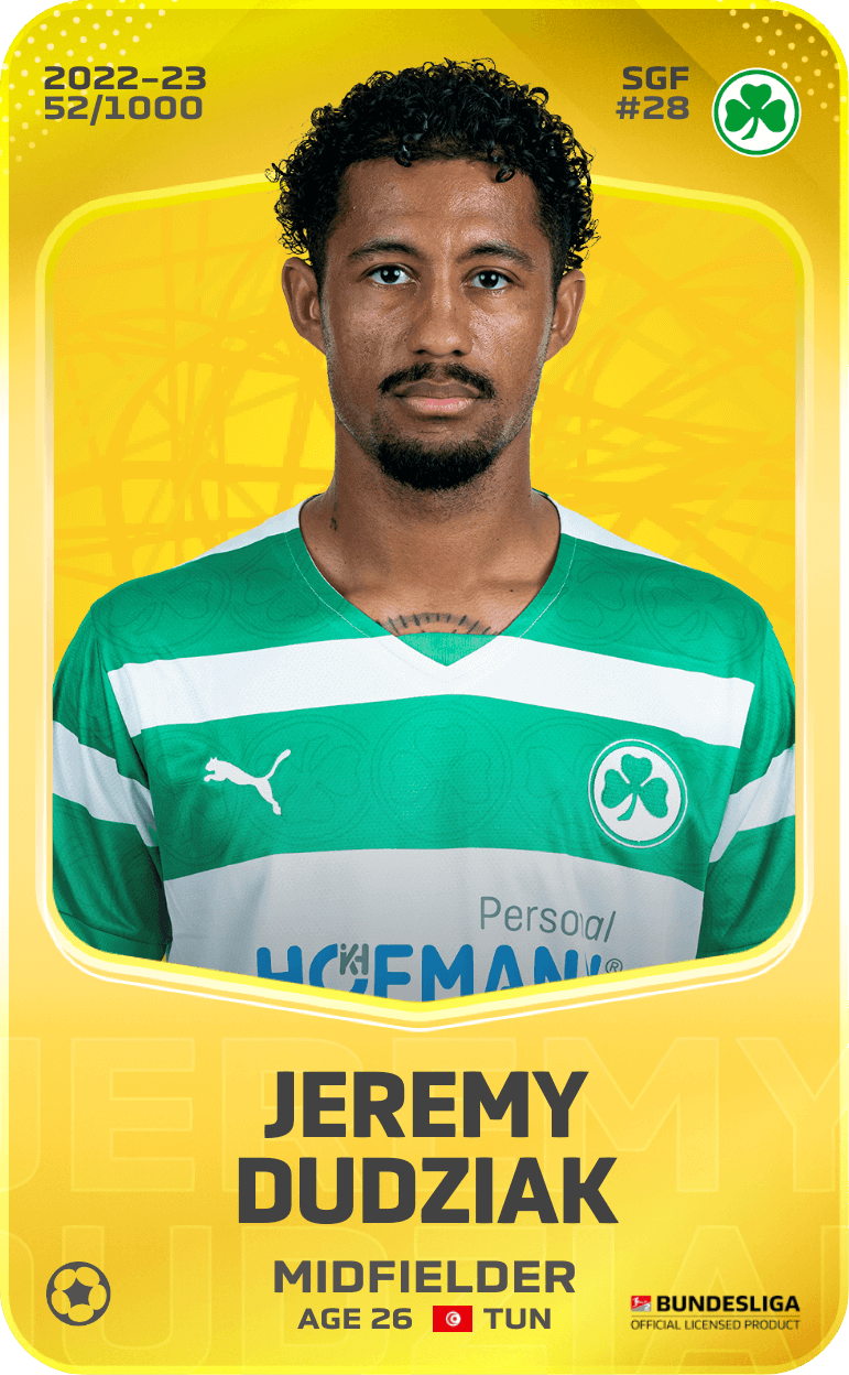 Jeremy Dudziak 2022-23 • Limited 52/1000