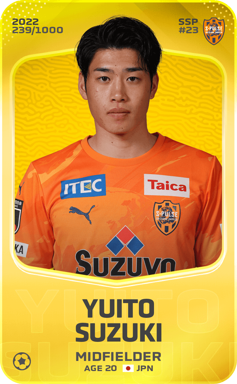 Yuito Suzuki 2022-23 • Limited 239/1000