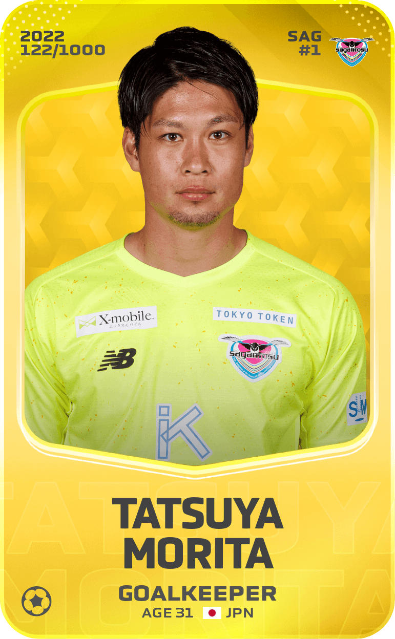 Tatsuya Morita 2022-23 • Limited 122/1000