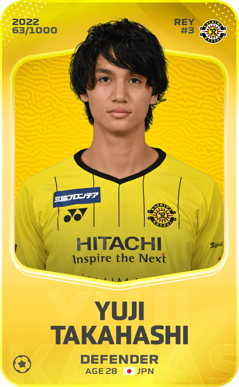 Yuji Takahashi 2022-23 • Limited 63/1000