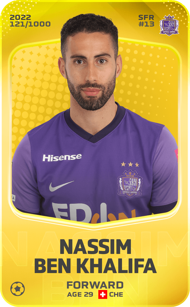 Nassim Ben Khalifa 2022-23 • Limited 121/1000