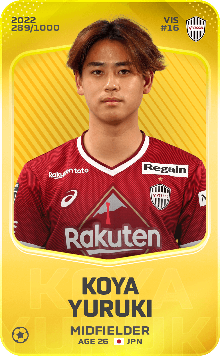 Koya Yuruki 2022-23 • Limited 289/1000