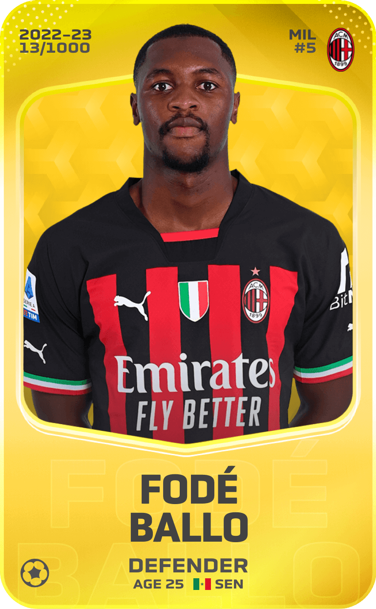 Fodé Ballo 2022-23 • Limited 13/1000