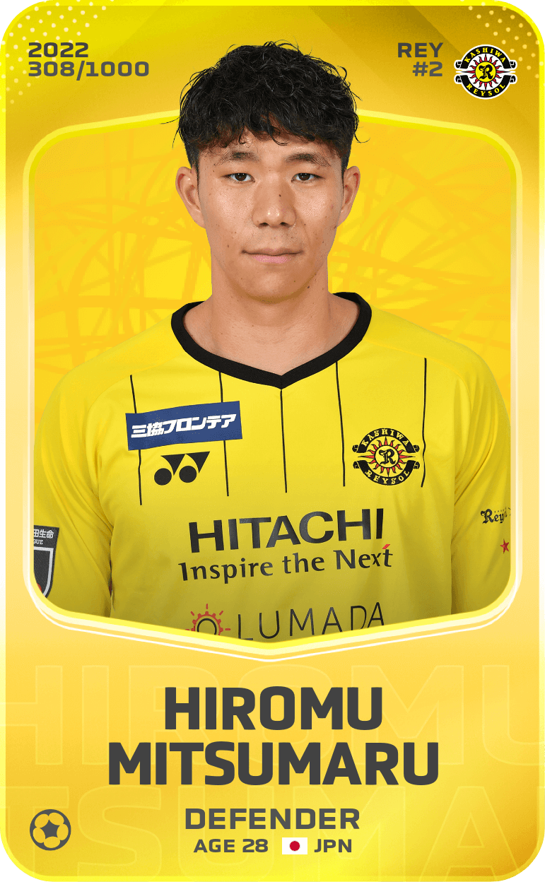 Hiromu Mitsumaru 2022-23 • Limited 308/1000