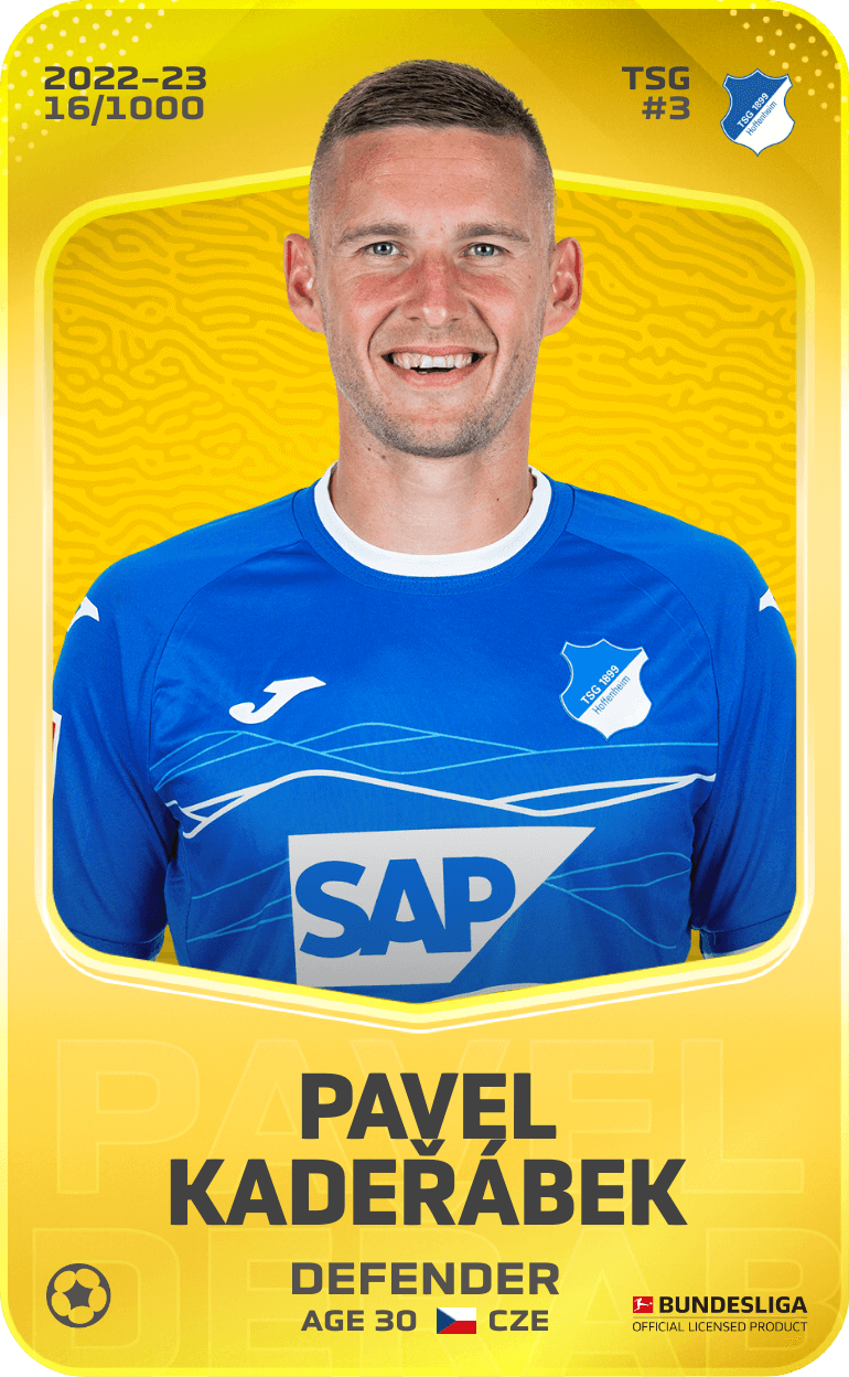 Pavel Kadeřábek 2022-23 • Limited 16/1000