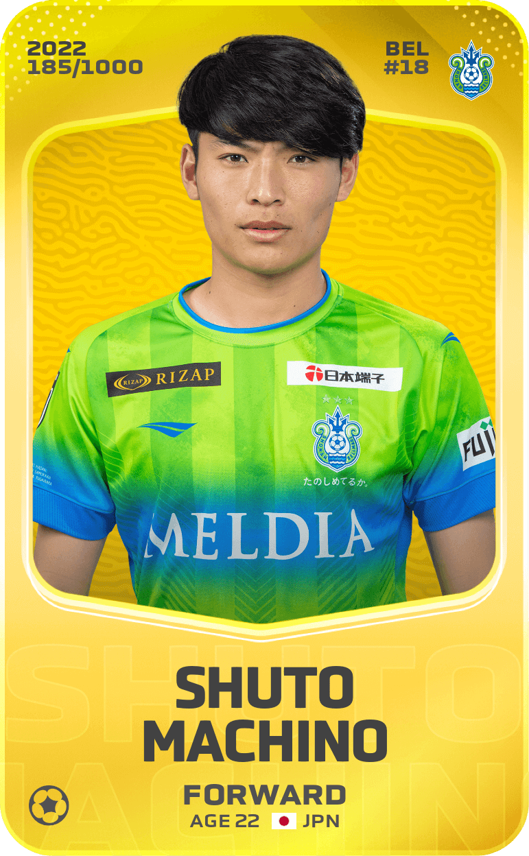 Shuto Machino 2022-23 • Limited 185/1000