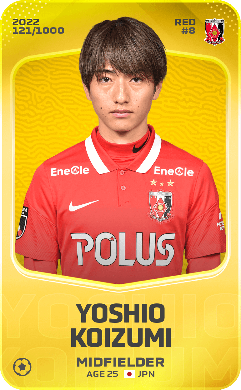 Yoshio Koizumi 2022-23 • Limited 121/1000