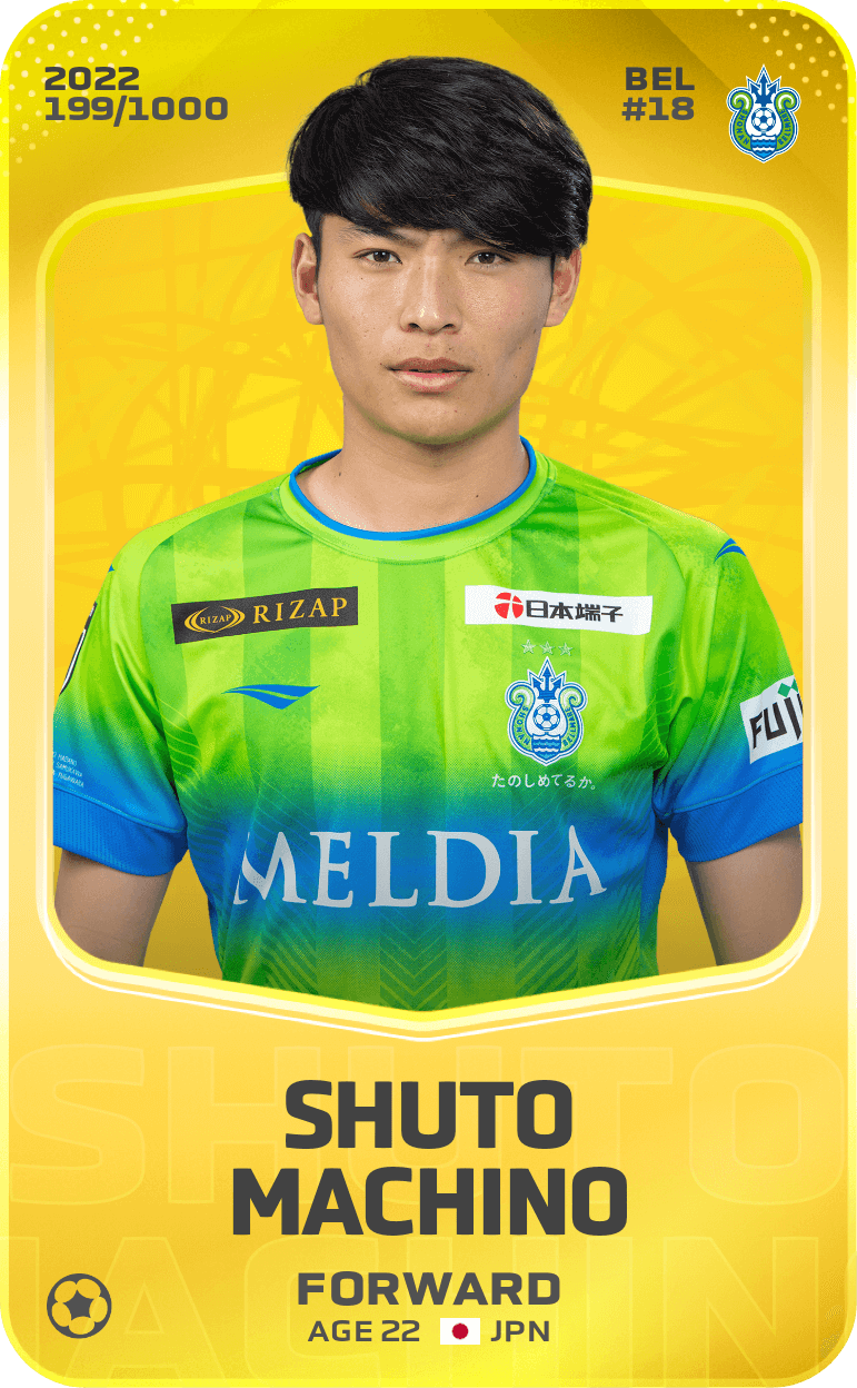 Shuto Machino 2022-23 • Limited 199/1000