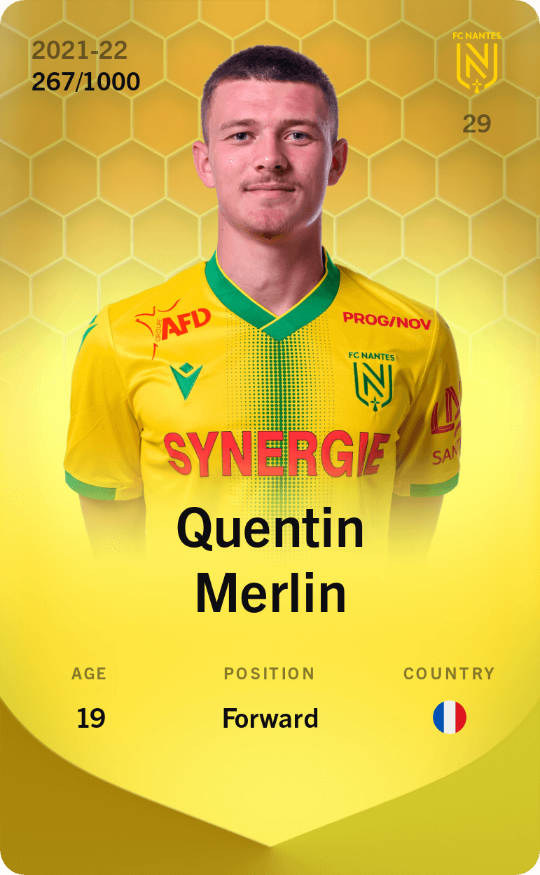 Quentin Merlin 2021-22 • Limited 267/1000
