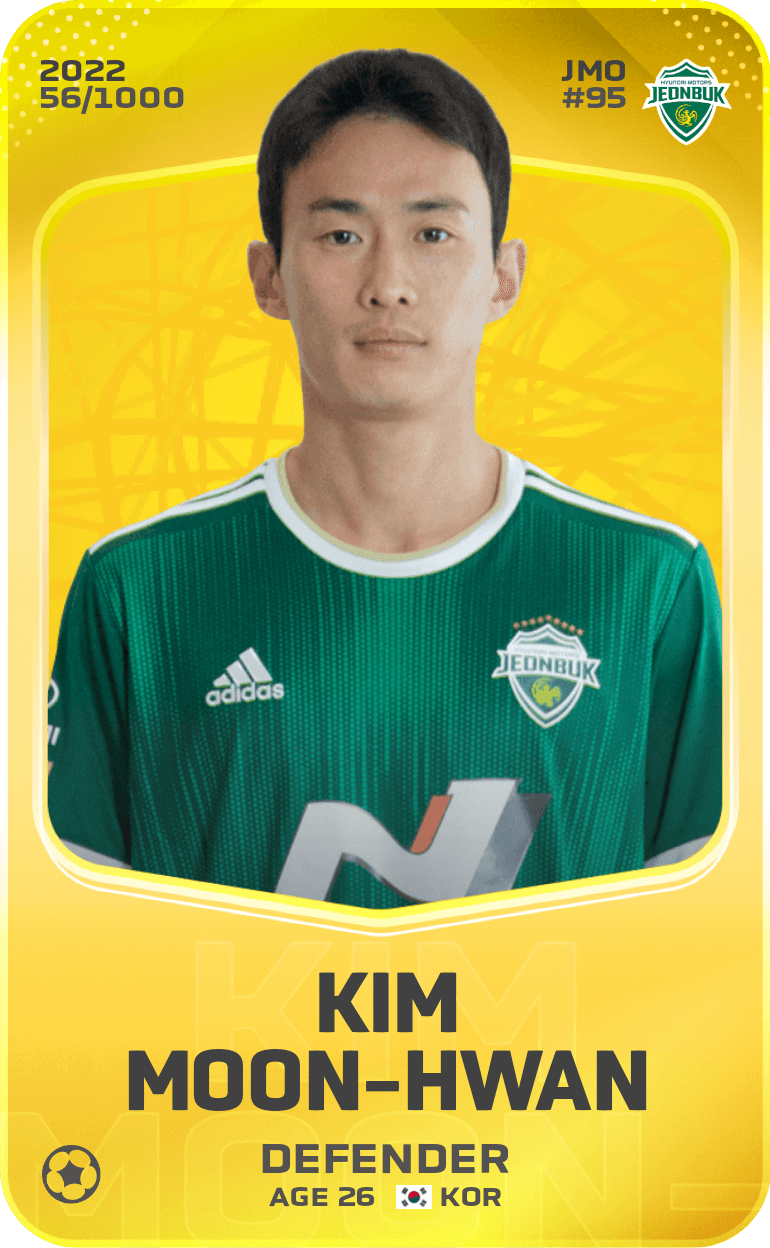 Kim Moon-Hwan 2022-23 • Limited 56/1000