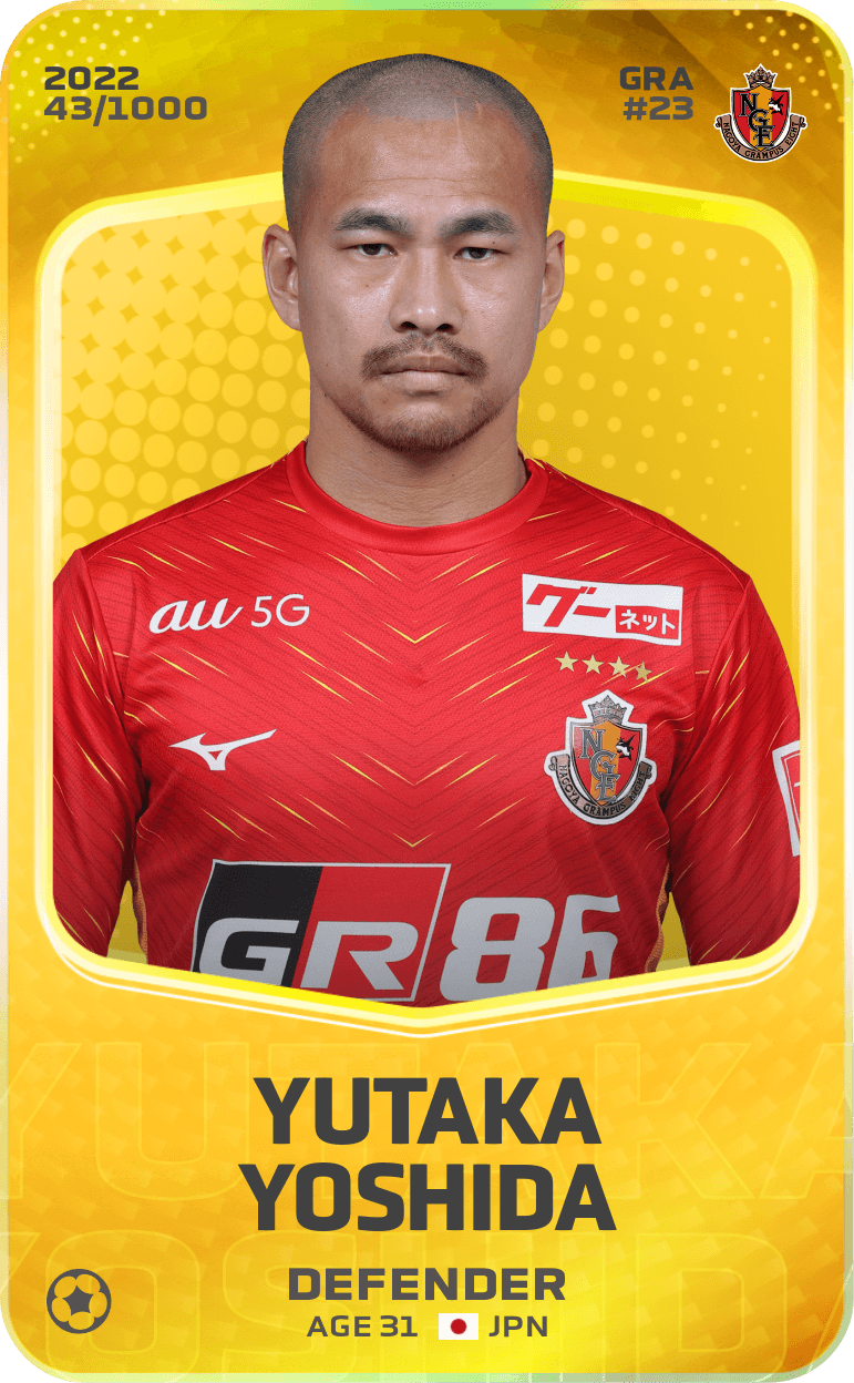 Yutaka Yoshida 2022-23 • Limited 43/1000