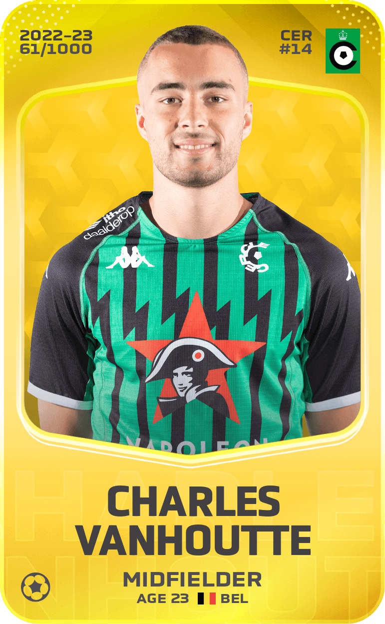 Charles Vanhoutte 2022-23 • Limited 61/1000