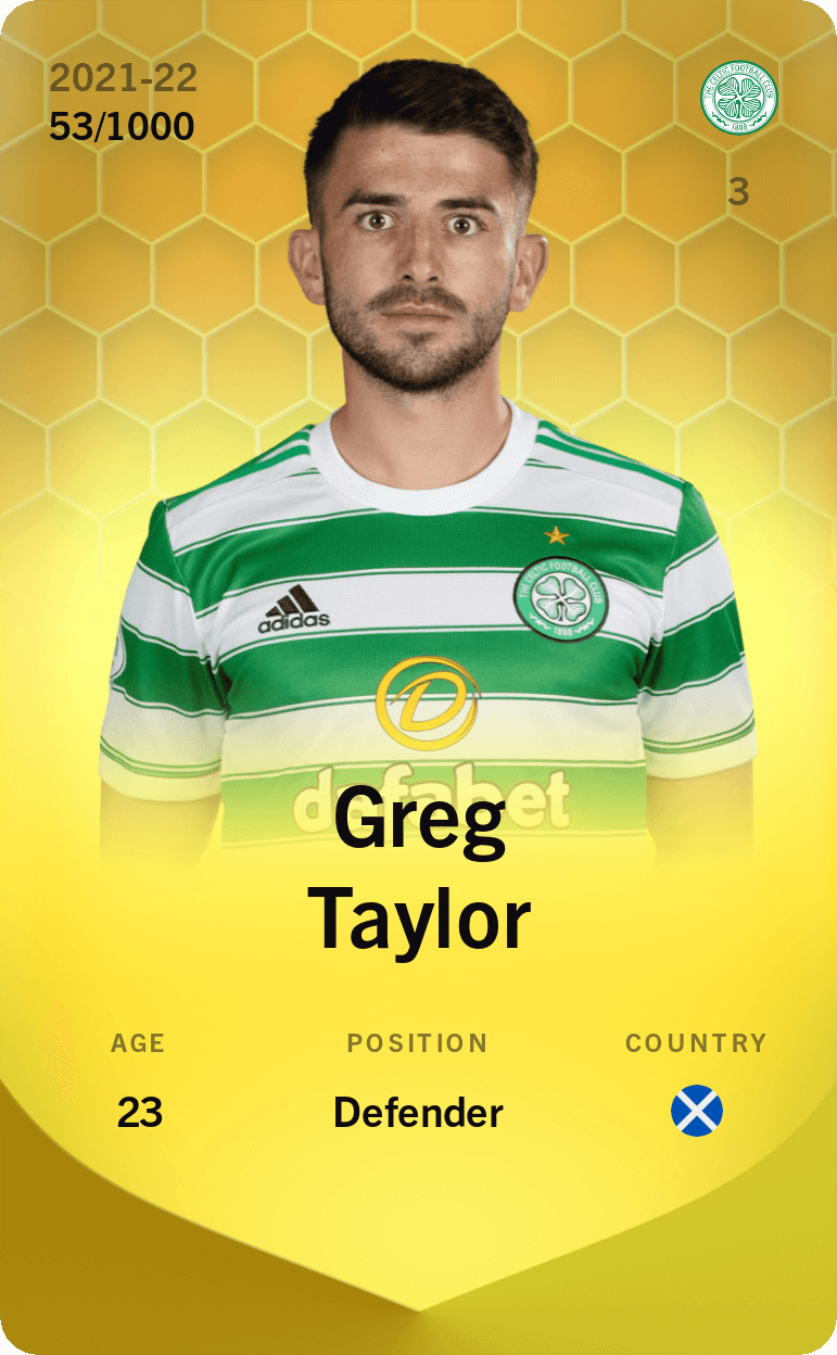 Greg Taylor 2021-22 • Limited 53/1000