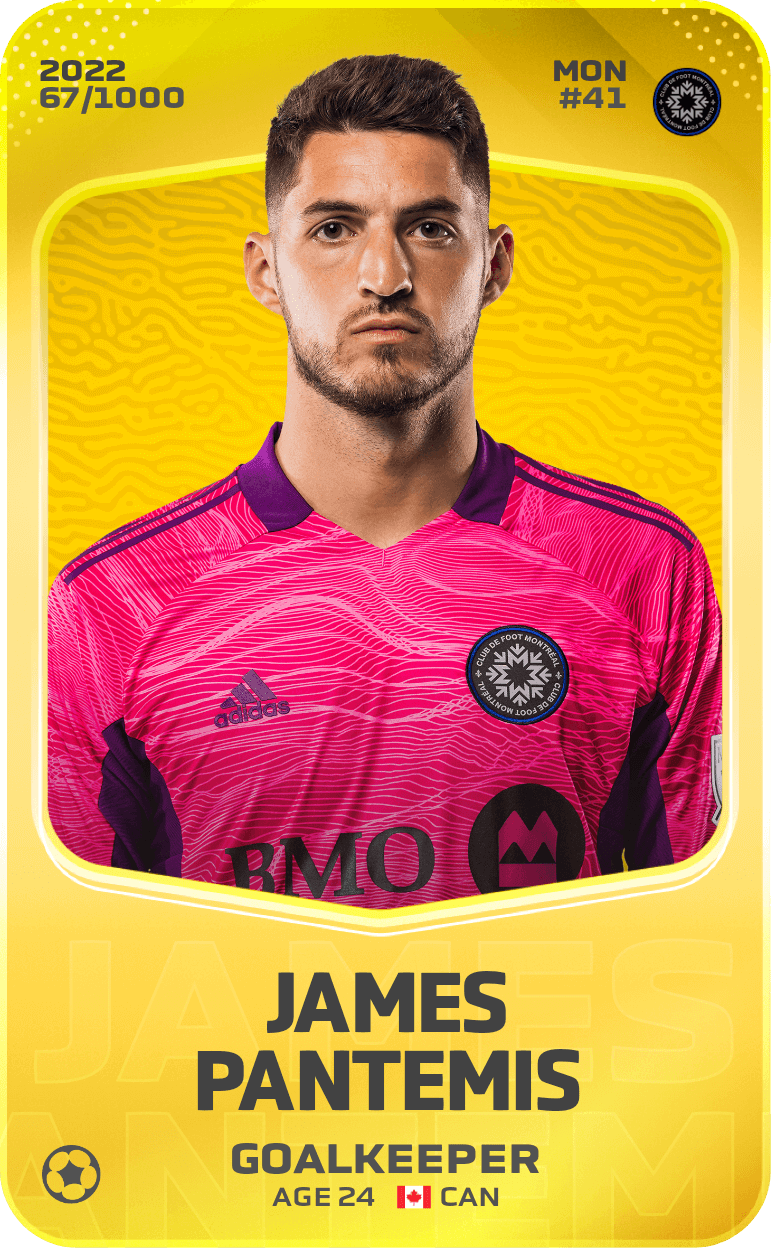 James Pantemis 2022-23 • Limited 67/1000