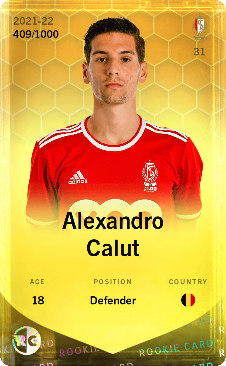 Alexandro Calut 2021-22 • Limited 409/1000