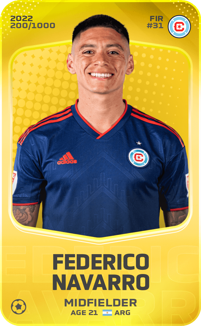 Federico Navarro 2022-23 • Limited 200/1000