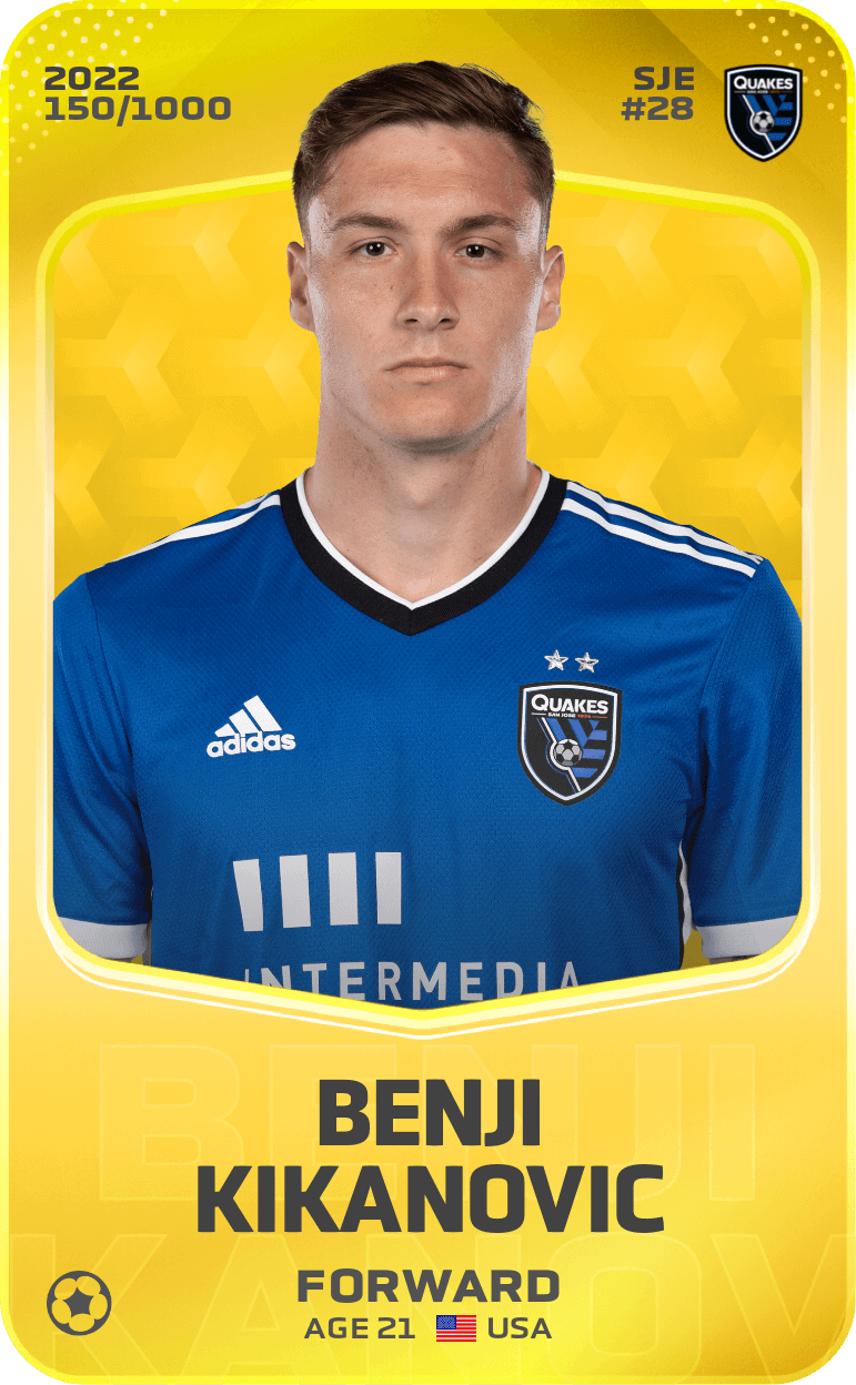 Benji Kikanovic 2022-23 • Limited 150/1000