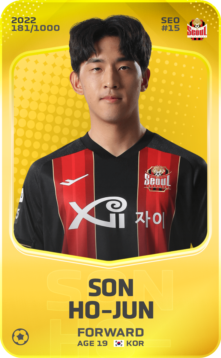 Sorare - Sorare Official - Son Ho-Jun 2022-23 • Limited 181/1000 - NFT # 61309324733550819714116039417902875136603967984856756710059888428787848382149