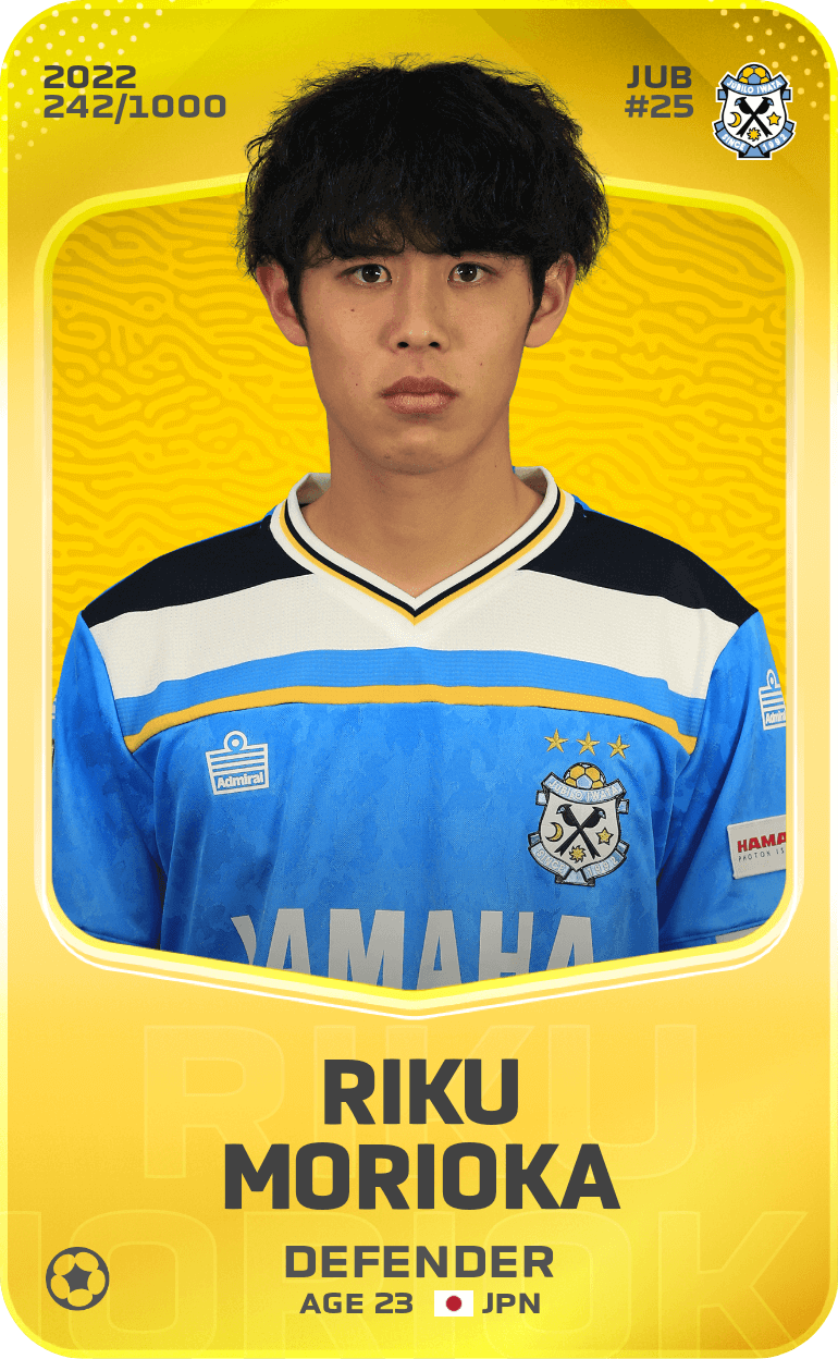 Riku Morioka 2022-23 • Limited 242/1000