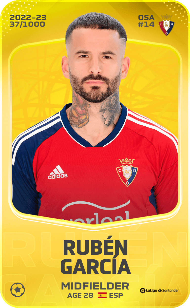 Rubén García 2022-23 • Limited 37/1000