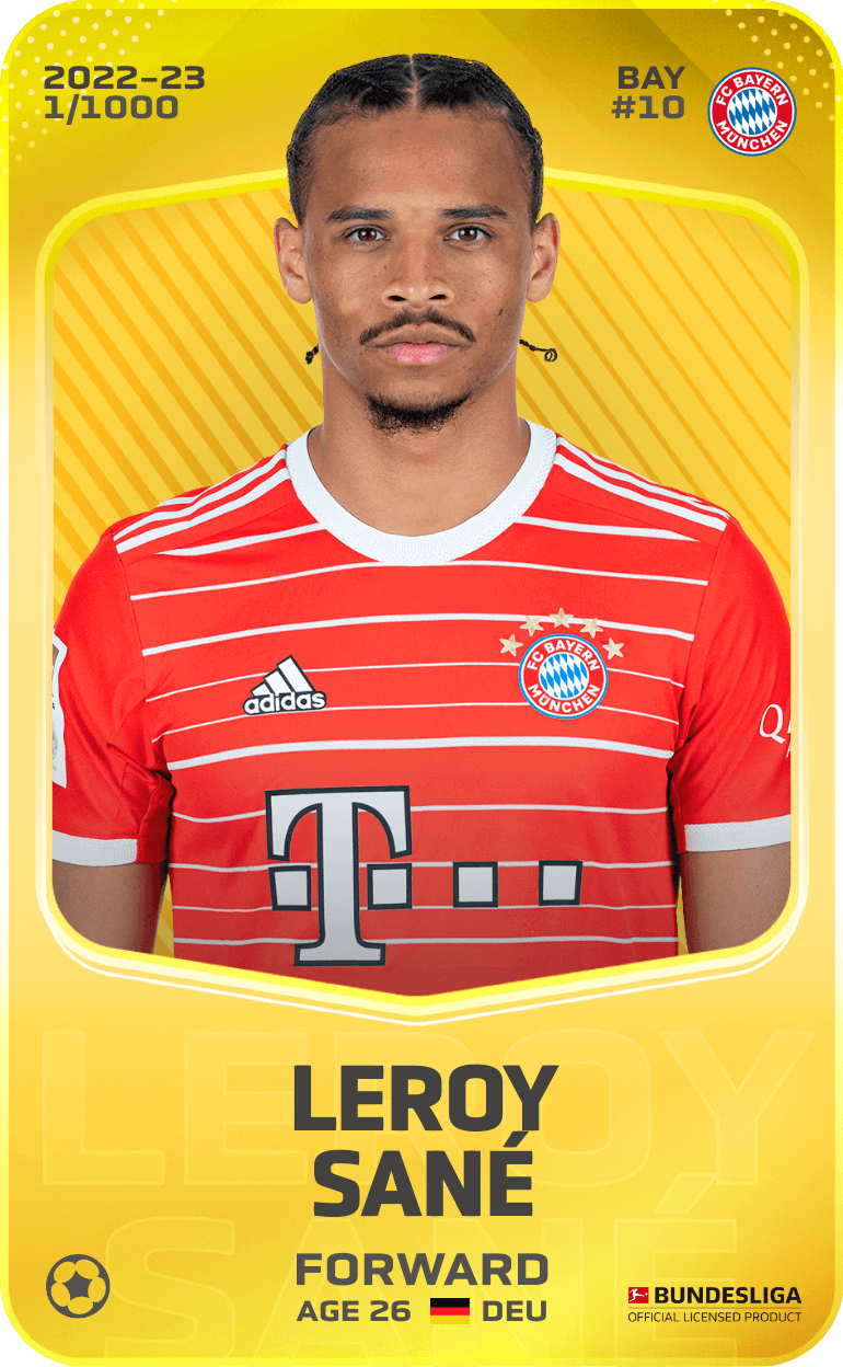 Leroy Sané 2022-23 • Limited 1/1000