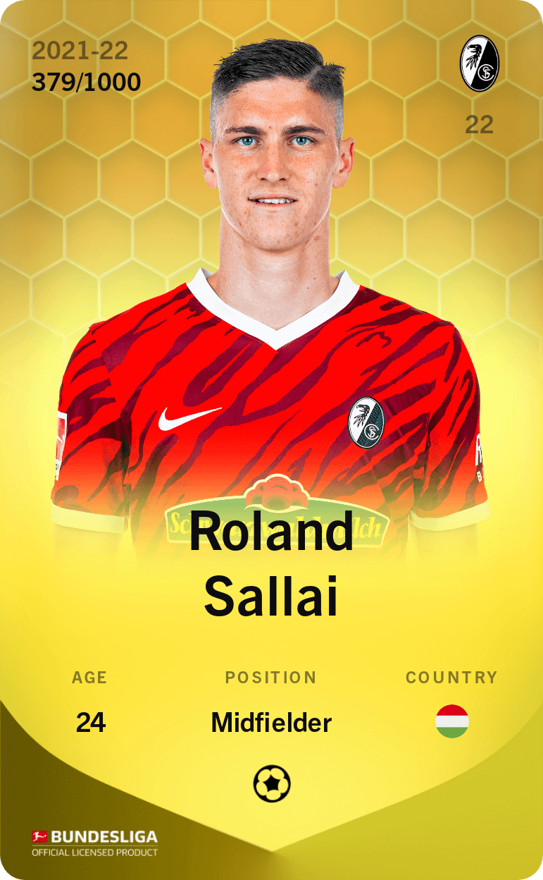 Roland Sallai 2021-22 • Limited 379/1000