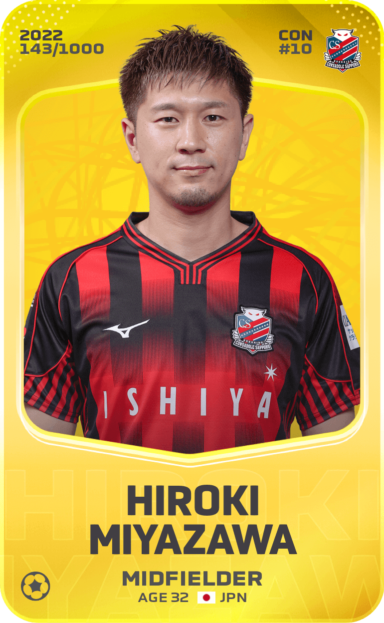Hiroki Miyazawa 2022-23 • Limited 143/1000