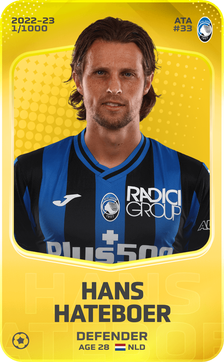 Hans Hateboer 2022-23 • Limited 1/1000
